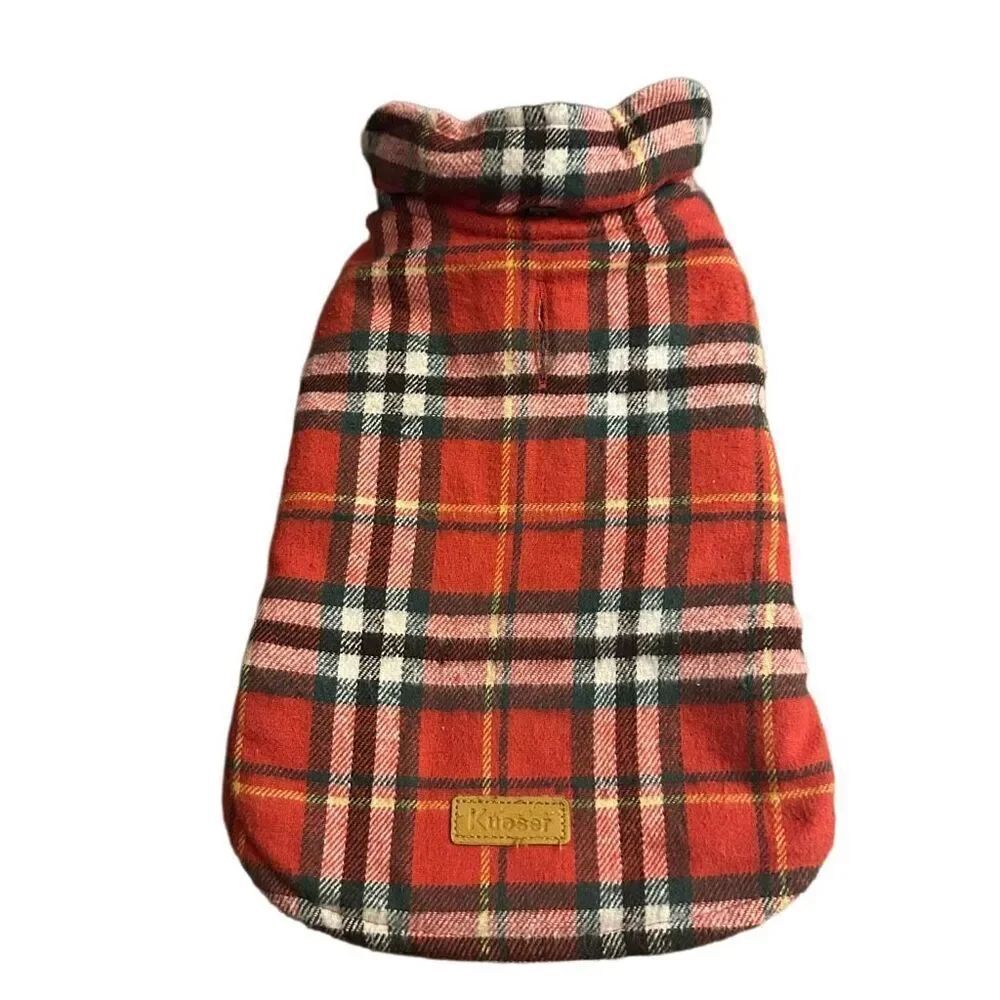 Kuoser Reversible Dog Flannel Sz S